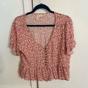 Blush pink blouse from sky and sparrow